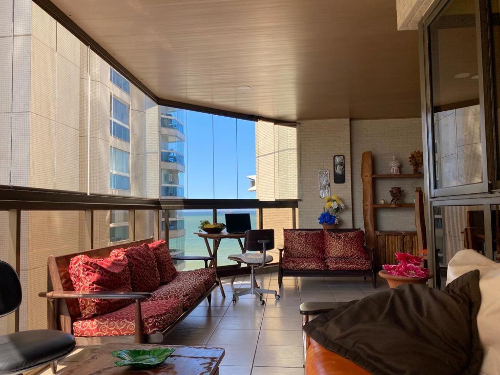Comfortable Beachfront Apartment Vila Velha  Kültér fotó