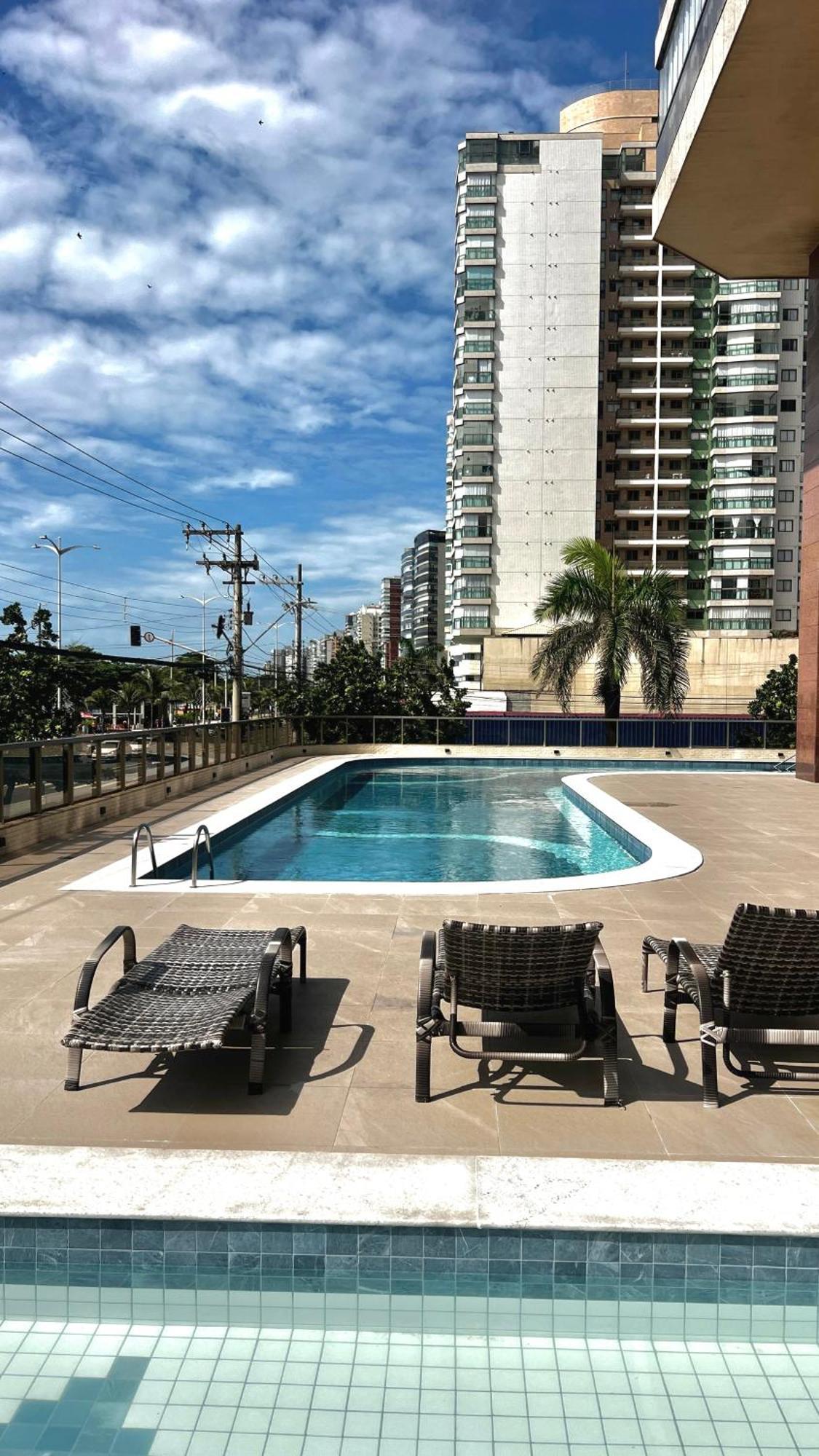 Comfortable Beachfront Apartment Vila Velha  Kültér fotó